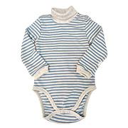 Боді-гольф для хлопчика БД27 шардон-інтерлок Bembi X82-сірий-синій