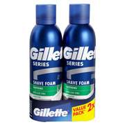 Піна для гоління заспокійлива 2х200 мл Series Gillette 8700216579889