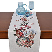 Доріжка гобеленова з тефлоновим просоченням Великодні пелюстки Villa Grazia Premium