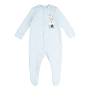 Комбінезон-чоловічок КБ122 байка Bembi 400-блакитний