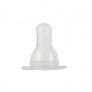 Соска силіконова класична повільний потік Baby Team 1шт. 0 + AKT-2200