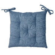 Подушка для стула Chenilla Прованс синяя