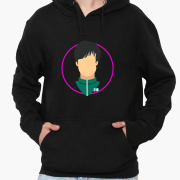 Худі чоловічий Парк Хае-су ес чо Санг-ву Гра в кальмара Squid Game MobiPrint 9225-3353 чорний