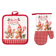 Набір прихваток 2 шт Christmas Gingerbread Ardesto