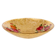 Блюдо скляне 35 см Басік Lefard 39-635