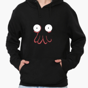 Худі чоловічий Doctor Zoidberg Futurama MobiPrint 9225-2029 чорний