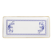 Блюдо керамічне 16х35.5 см Blue Rose Alba Ceramics 769-084