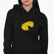 Худі жіночий Піца MobiPrint 8921-2078 чорний