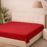 Простирадло фланелеве Red SoundSleep фланель червоний