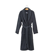 Халат махровий з коміром Bold New antrasit Lotus Home