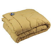 Ковдра Руно Комфорт-плюс зимова вовняна в мікрофібрі бежева