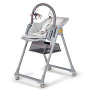 Стільчик для годування Lastree Grey Kinderkraft KHLAST00GRY0000 сірий