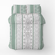 Підковдра Мармур бязь Home Line зелена