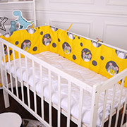 Борт у ліжечко Kids Time 20-0029 Funny mice MirSon