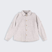 Сорочка для хлопчика РБ202 котон фактурний Бембі W00-світло-сірий