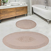 Набір килимків у ванну кімнату Wazo cream Diva