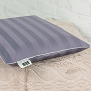 Подушка ортопедична Classic 6047 Noble stripe Graphite MirSon