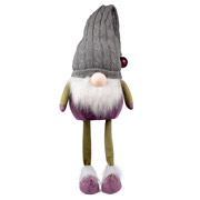 Іграшка м'яка новорічна 65 см Гном з дзвіночком на ковпаку Novogod'ko 974628