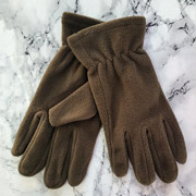 Рукавички чоловічі флісові одинарні із сенсором Калина Стиль 4-8 хакі