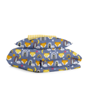 Дитяча постільна білизна в ліжечко FOX CS10 Cosas стальний