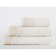 Рушник махровий Irya Dora ekru