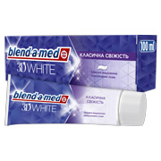 Зубна паста 100мл 3D White Класична свіжість Blend-a-med