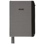 Щоденник датований А5 368 стор Cozy Leo Planner 252682 сірий