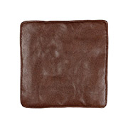 Чехол на табурет Прованс экокожа коричневый