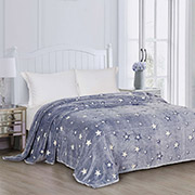 Флісовий плед Зірки Love you світиться в темряві