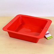 Форма силіконова Kamille 26.1x24.5x6 см червона 7754