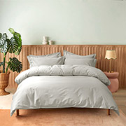 Постільна білизна Rebeca бавовна Lotus Home сірий