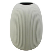 Ваза порцелянова 13.2х17.9 см Apulia Ardesto AR3819G сіра