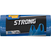 Пакети для сміття з ручками Max 35л 20шт синій металік Фрекен БОК