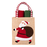 Набір кухонних рушників у мішечку Christmas Santa Ardesto