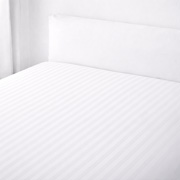 Простирадло Stripe SoundSleep сатин-страйп білий