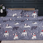 Постільна білизна 17-0663 Cute Pug ranforce-elite MirSon