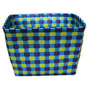 Кошик для зберігання плетений клітина 30х20 см Handy Home PP-04S малий різнобарвний