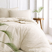 Простирадло SoundSleep Stonewash Adriatic Milk молочний