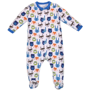 Комбінезон для хлопчика Татошка 1506206лз інтерлок білий з набивкою