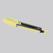 Щипцы сервировочные силиконовые Maestro MR1584 желтые