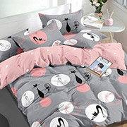 Постільна білизна бязь люкс Кошкін Будинок 3 Selena 101403