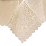 Скатертина водовідштовхувальна 110х140 cм Kornel KL-31 1 бежева