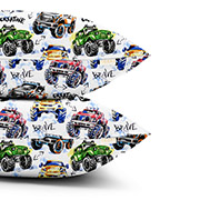 Набір із 2 наволочок Brave Cars ранфорс Cosas