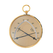 Термогігрометр 301712 Moller DAS301624 золотий