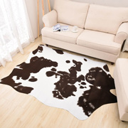 Килим зі штучної шкіри Корова 3мм Homytex темно-коричневий