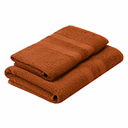 Набір махрових рушників Splendid 500 Ardesto теракотовий 2 шт