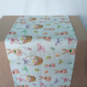 Раннер великодній Пасхальні зайчики Selena 711104