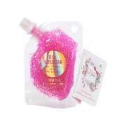 Гель-блискітки для особи, тіла і волосся 40 мл Рожева Мрія Lukky T18945