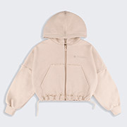 Кофта для дівчинки КФ250 трикотаж-тринитка Бембі 200-молочний