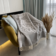 Плед бавовняний SoundSleep Wings сірий